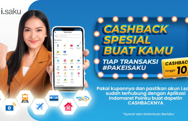 Cashback Spesial Tiap Transaksi Virtual #Pakeisaku