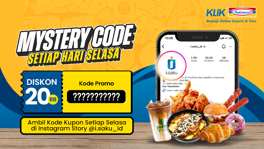 Mystery Code Setiap Hari Selasa