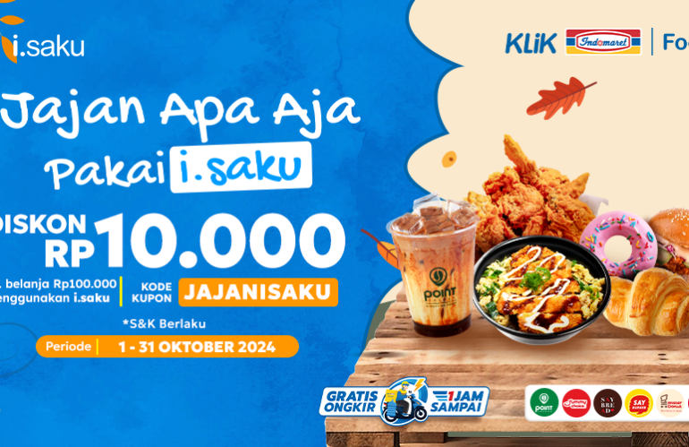 Diskon Tiap Jajan #Pakeisaku