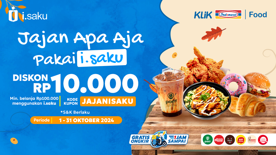 Diskon Tiap Jajan #Pakeisaku