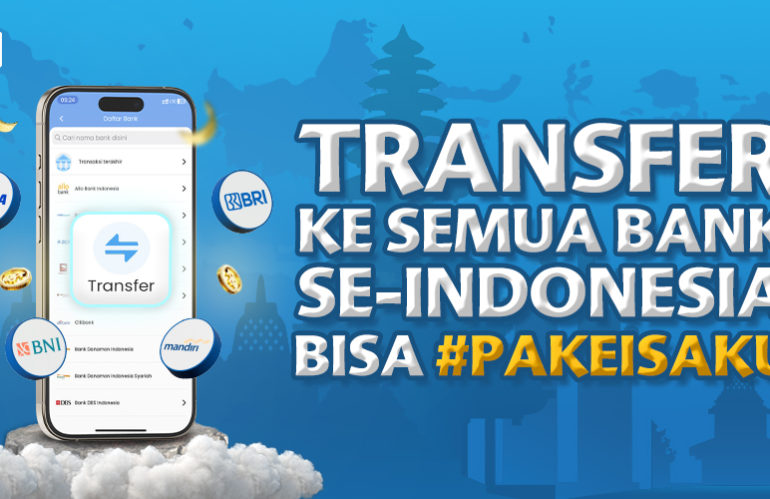 Transfer ke Seluruh Bank Se-Indonesia #Pakeisaku