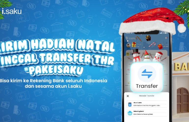 Kirim Hadiah Natal Tinggal Transfer THR #Pakeisaku